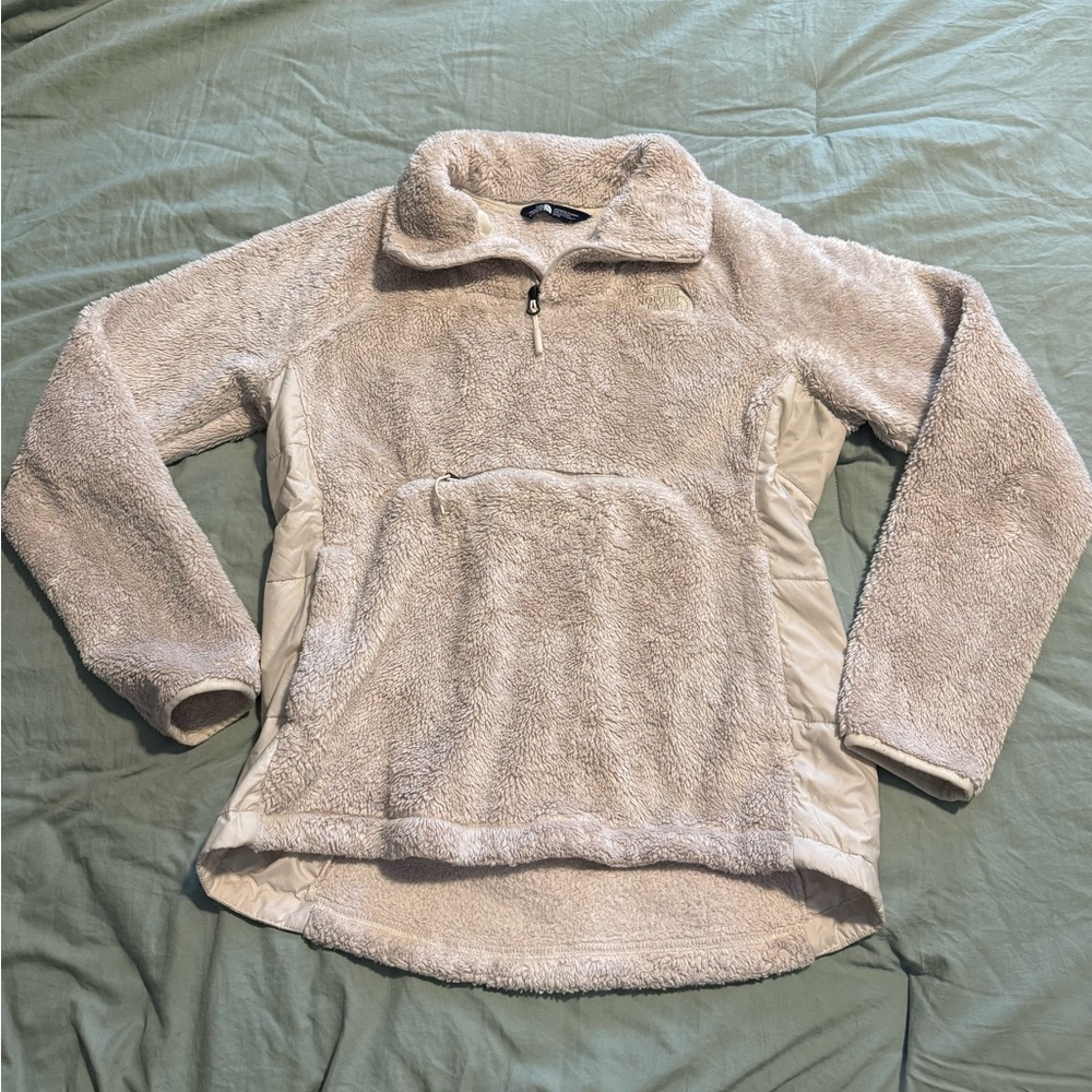 Fuzzy The North Face Quarter Zip